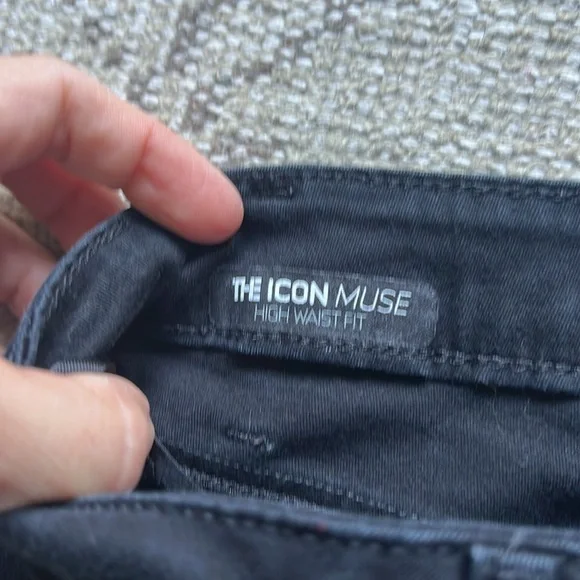 Joe's Jeans Black Flare & Wide Leg Women Jeans - Picture 4 of 6